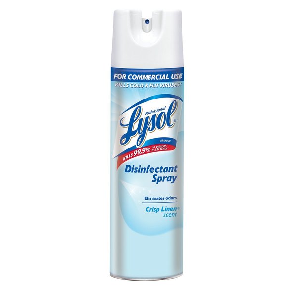 Lysol Crisp Linen Scent Disinfectant Spray 19 oz 3624174828